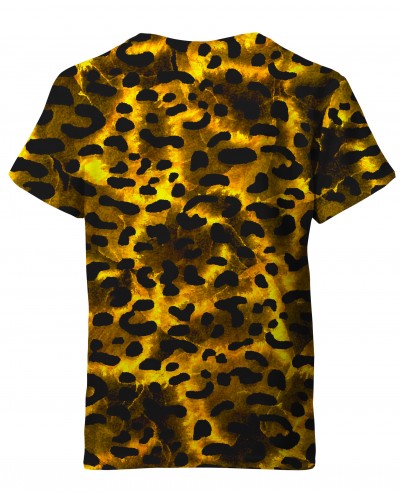 T-Shirt Gold Leopard