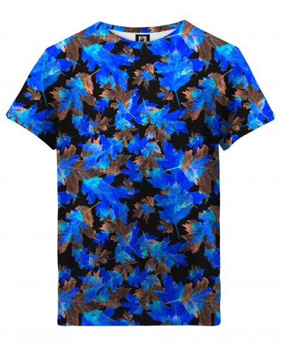T-Shirt Blue Leaves