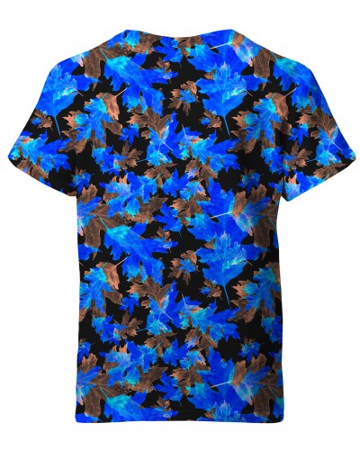 T-Shirt Blue Leaves