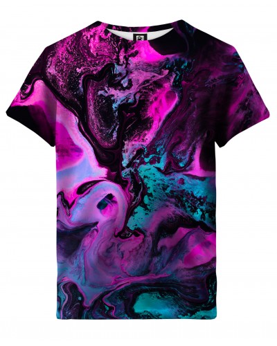 T-Shirt Marble Neon