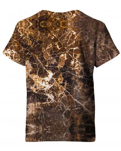 T-Shirt Marble Brown