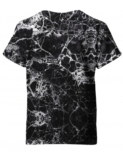 T-Shirt Marble Black