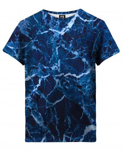 T-Shirt Marble Blue