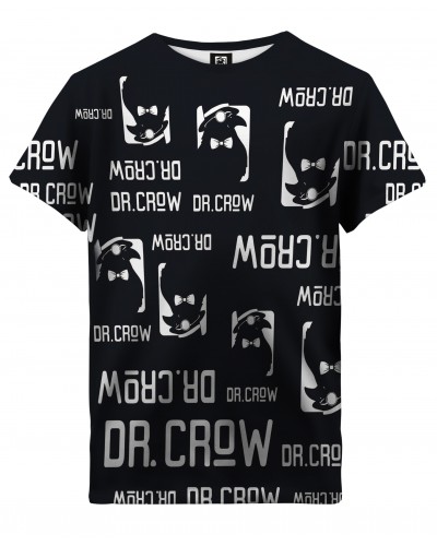 T-Shirt Dr.Crow Logo Black