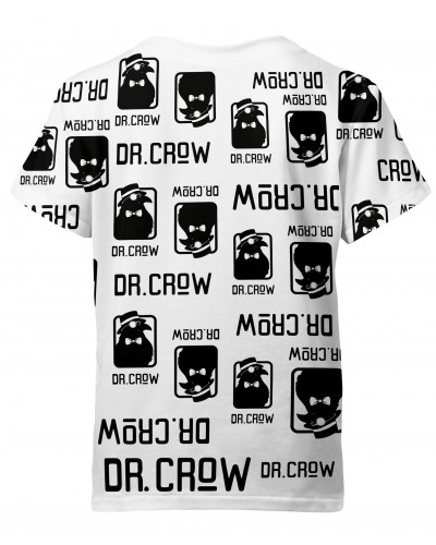 T-Shirt Dr.Crow Logo White