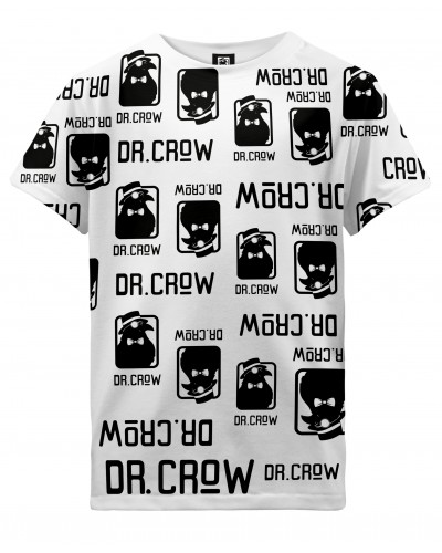 T-Shirt Dr.Crow Logo White