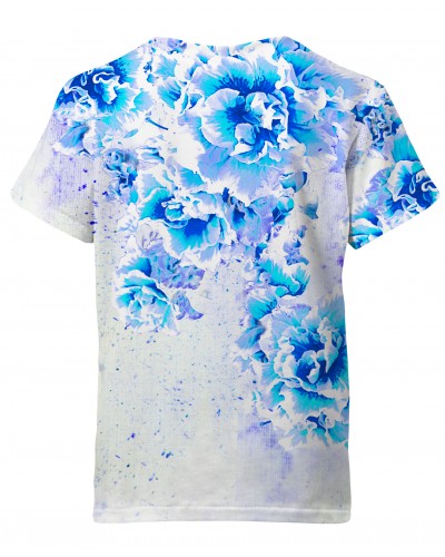 T-Shirt Beautifull Flowers Blue