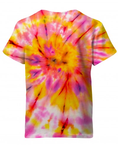 T-Shirt Tie Die Pink