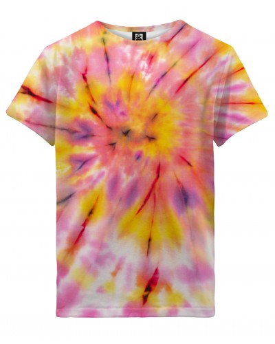 T-Shirt Tie Die Pink