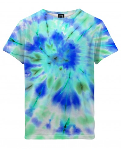 T-Shirt Tie Die Green