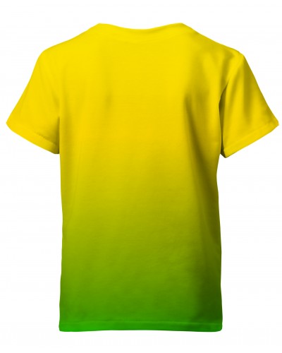 T-Shirt Ombre Yellow Green