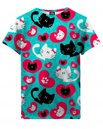 T-Shirt Heart Kitty