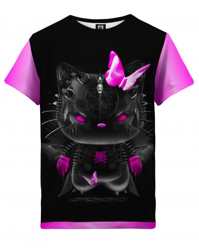 T-Shirt Kitty Punk