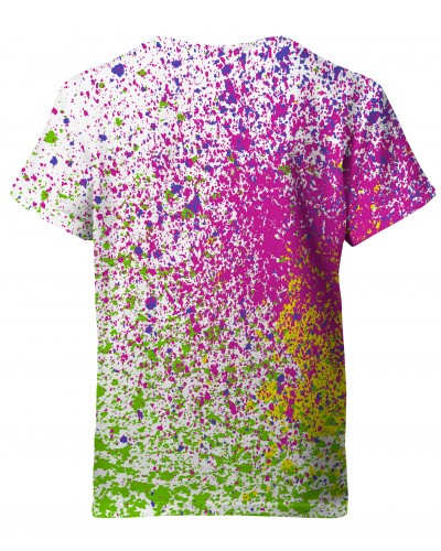 T-Shirt Splatter White