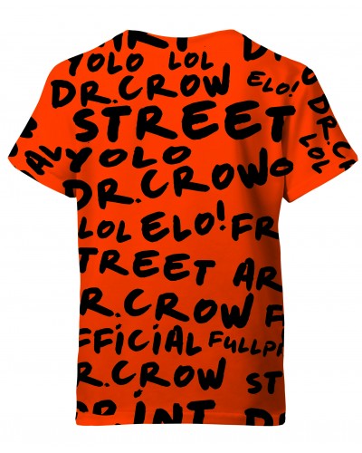 T-Shirt Dr.Crow Orange