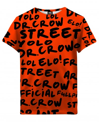 T-Shirt Dr.Crow Orange