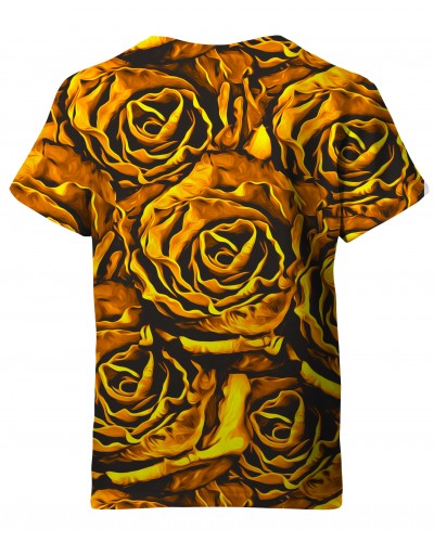 T-shirt Gold Roses