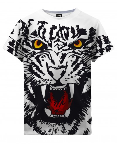 T-Shirt White Tiger