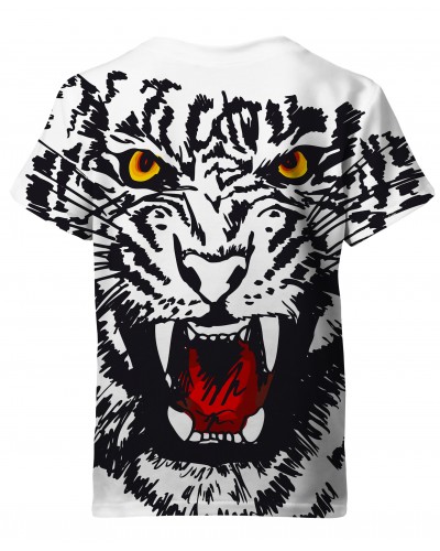 T-Shirt White Tiger