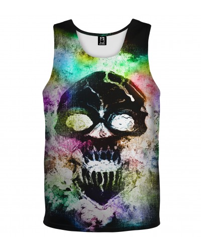 Tank Top Neon Skull