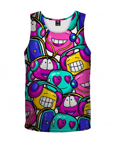 Tank Top Cartoon Funny