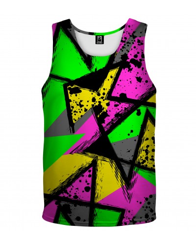 Tank Top Abstract Geometric