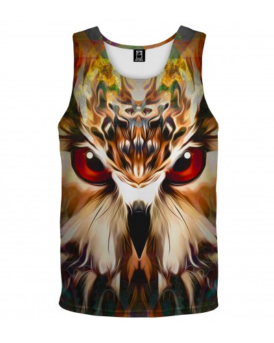 Tank Top Owl Brown