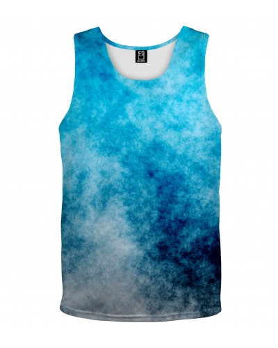 Tank Top Blue Grunge