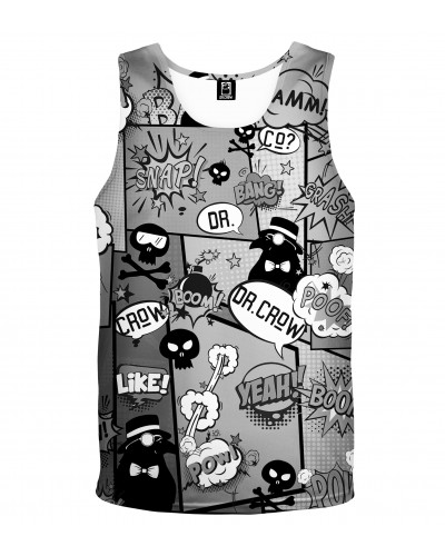 Tank Top Comic Gray