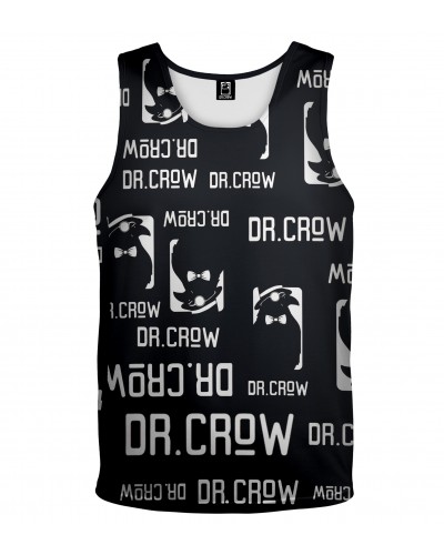 Bokserka Dr.Crow Logo Black