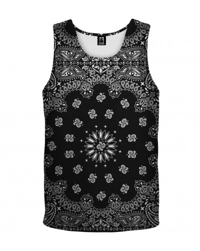 Tank Top Bandana Black