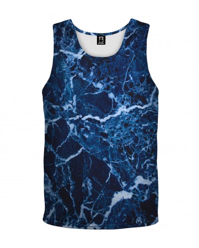 Tank Top Marble Blue