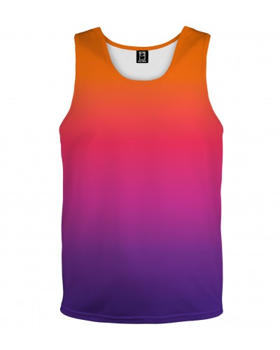 Tank Top Ombre Orange Purple