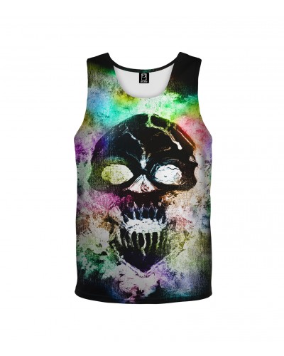 Tank Top Neon Skull