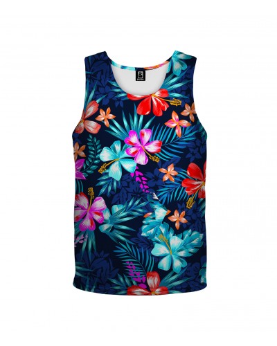 Tank Top Colorful Flowers