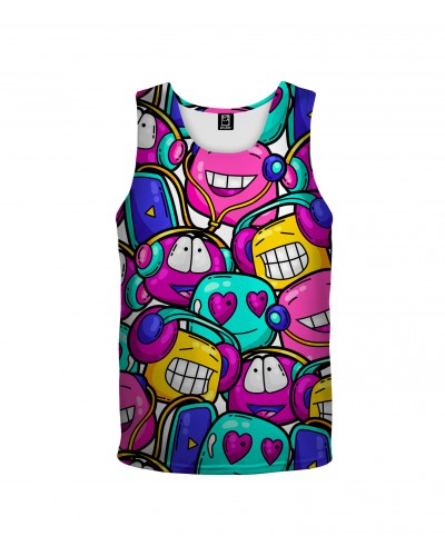 Tank Top Cartoon Funny