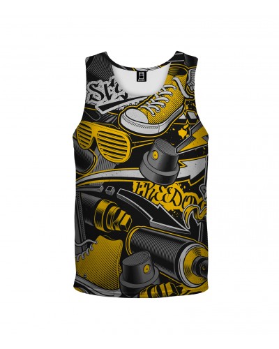 Tank Top Graffiti Street