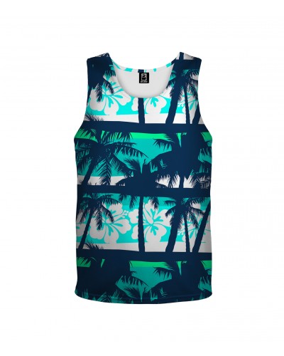 Tank Top Blue Beach