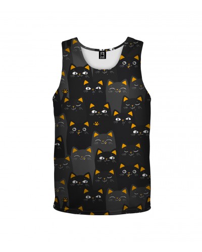 Tank Top Cats Orange