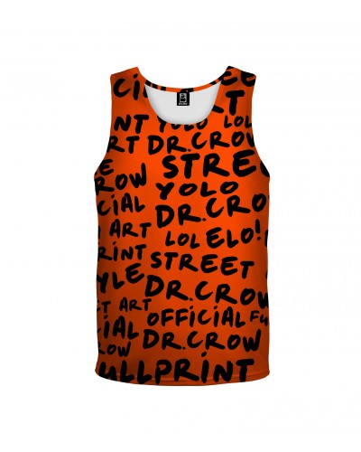 Tank Top Dr.Crow Orange