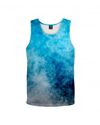 Tank Top Blue Grunge