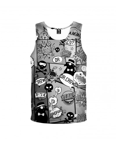 Tank Top Comic Gray