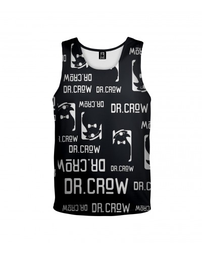 Bokserka Dr.Crow Logo Black