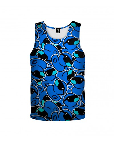 Tank Top Ducks Blue