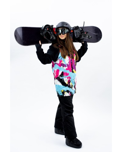 Bluza Snowboardowa Psychodelic Graffiti