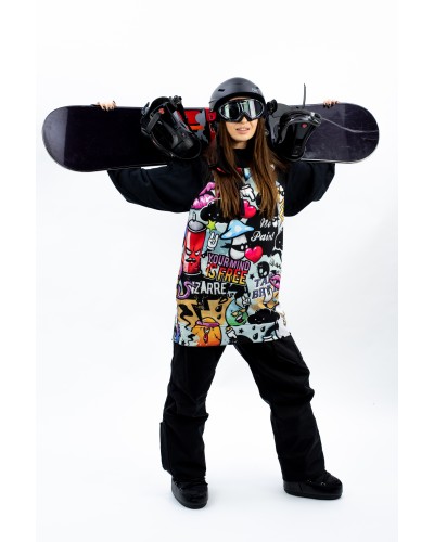 Bluza Snowboardowa Graffiti Bizarre