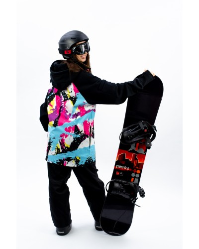 Bluza Snowboardowa Psychodelic Graffiti