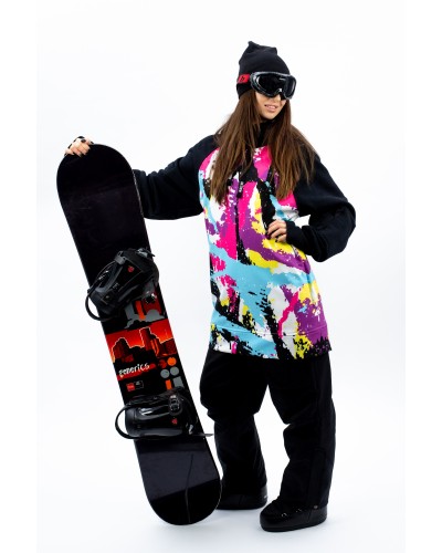 Bluza Snowboardowa Psychodelic Graffiti