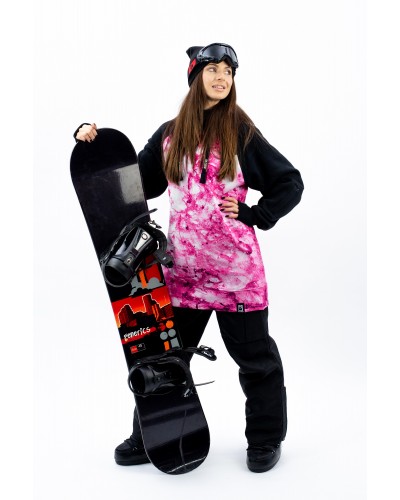 Bluza Snowboardowa Marble Pink