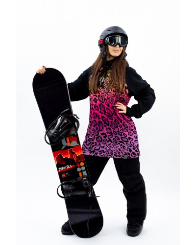 Bluza Snowboardowa Multicolor Leopard